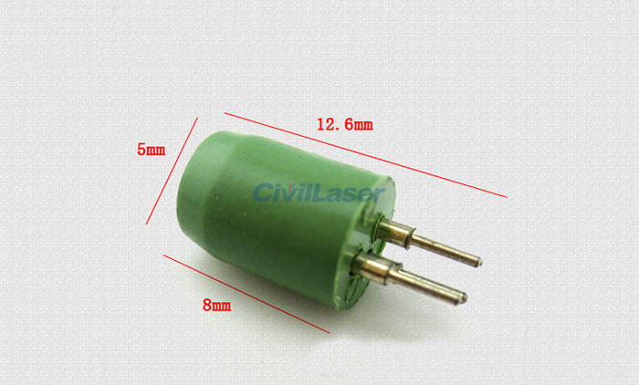 three pins laser diode test socket